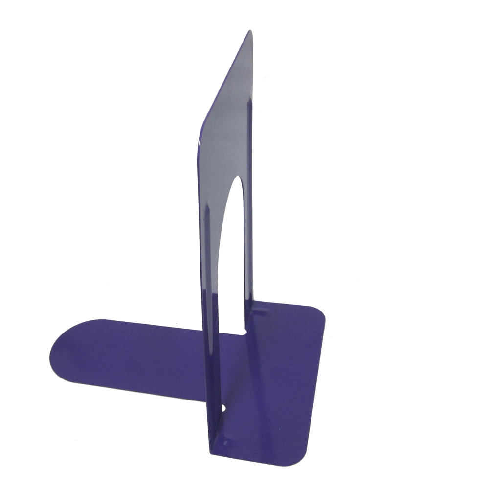 OEM Office School Desktop Book Steel Stopper 9&prime;&prime; Metal Bookends